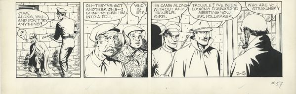 Mandrake the Magician, Daily strip du 13 février 1959