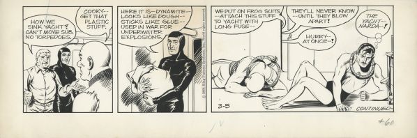 Mandrake the Magician, Daily strip du 05 mars 1960