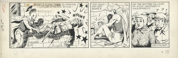 Mandrake the Magician, Daily strip du 07 mars 1959