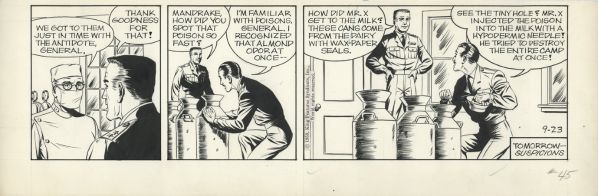 Mandrake the Magician, Daily strip du 23 septembre 1959