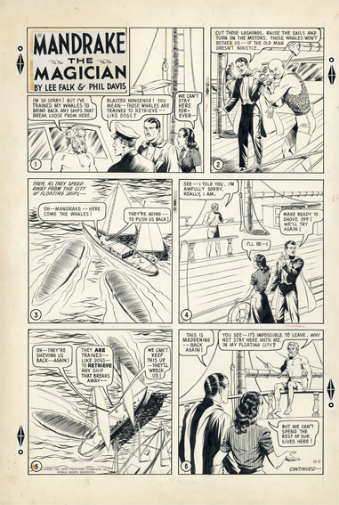 Mandrake the Magician, Sunday du 5 décembre 1954