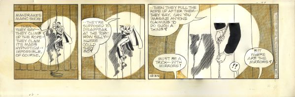 Mandrake the Magician, &eacute;pisode n&deg;109 The Rockaby Thief,  29/12/1960