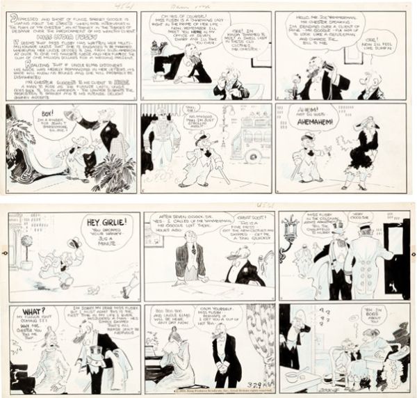 Barney Google Sunday page du 29 Mars 1931