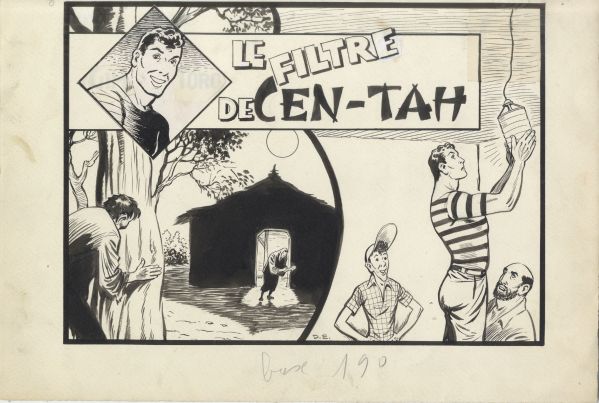 Couverture, Gim Toro, Le Filtre de Cen-Tah