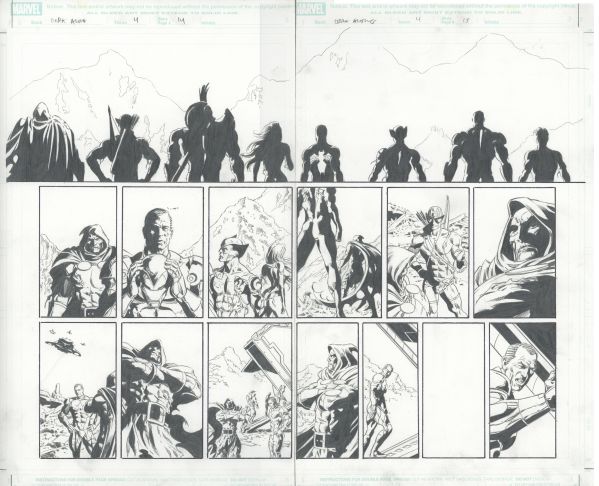 Dark Avengers, issue 4, pages 14 et 15