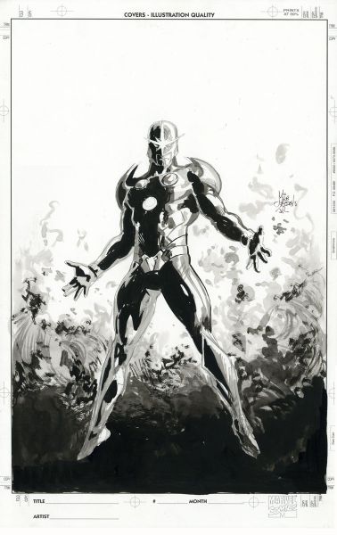 Illustration N&deg;77, Nova (Portrait en pied)