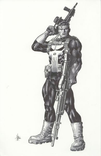 Punisher: War journal, Illustration