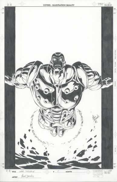 War Machine, Issue 1, Couverture