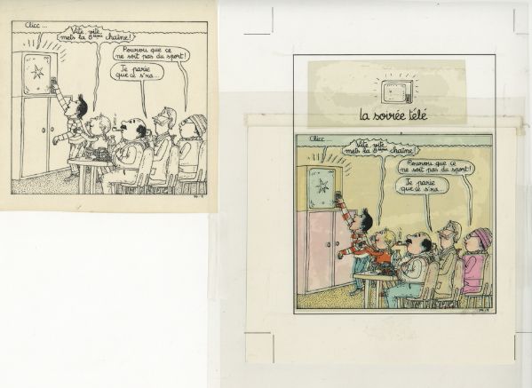 Tom-Tom et Nana, Livre n&deg;6 "Bande de sauvages!", histoire 14, planche 01