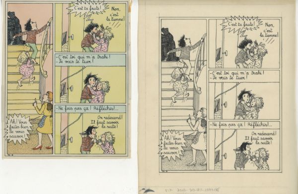 Tom-Tom et Nana, Livre n&deg;6 "Bande de sauvages!", histoire 14, planche 06