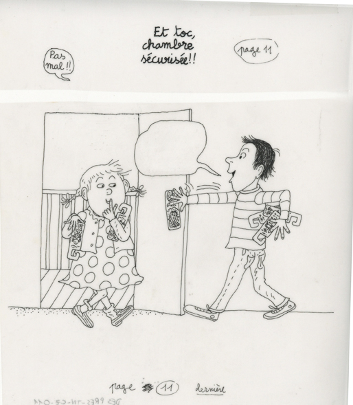 Tom-Tom et Nana, Illustration Classeur Zinzin page 11