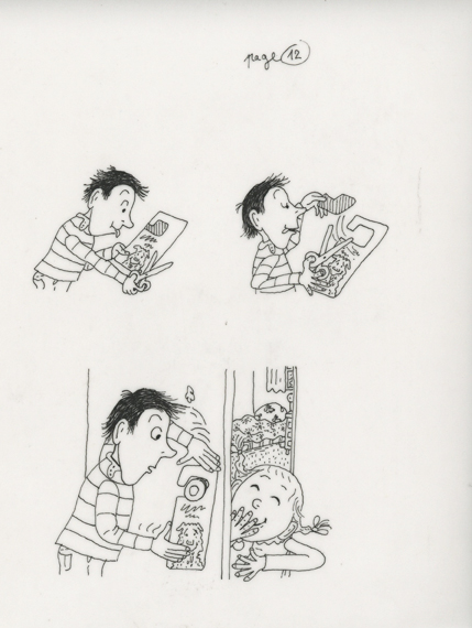 Tom-Tom et Nana, Illustration Classeur Zinzin page 12