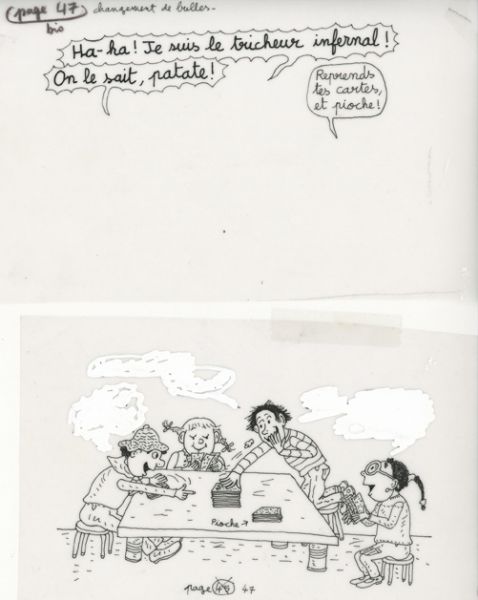 Tom-Tom et Nana, Illustration Classeur Zinzin page 47