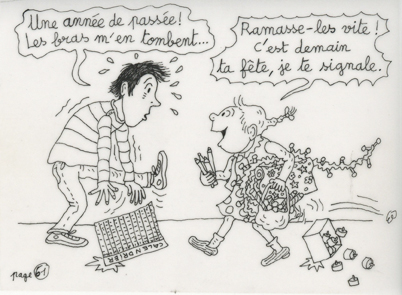 Tom-Tom et Nana, Illustration Classeur Zinzin page 61