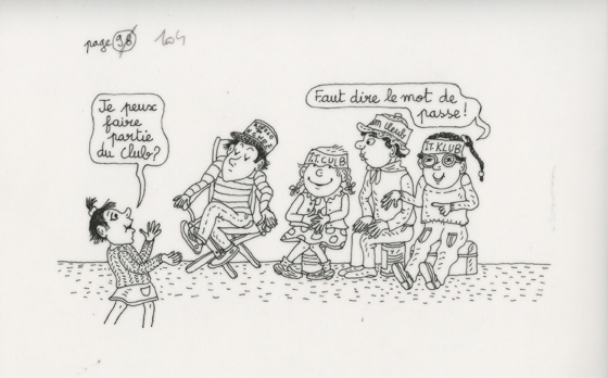 Tom-Tom et Nana, Illustration Classeur Zinzin page 104