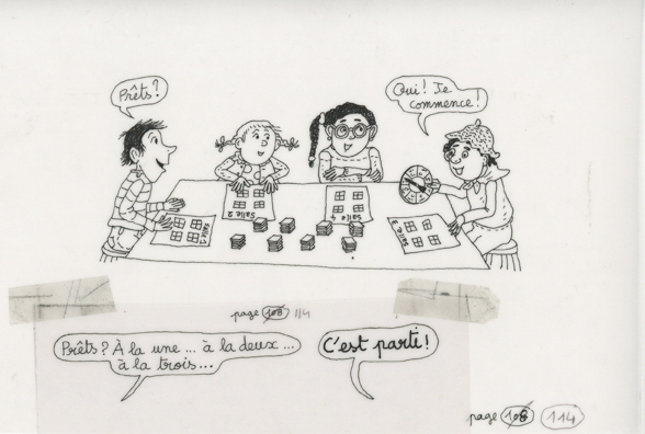 Tom-Tom et Nana, Illustration Classeur Zinzin page 114