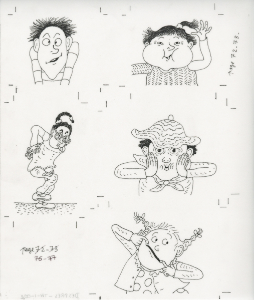 Tom-Tom et Nana, Illustrations Classeur Zinzin page 76-77