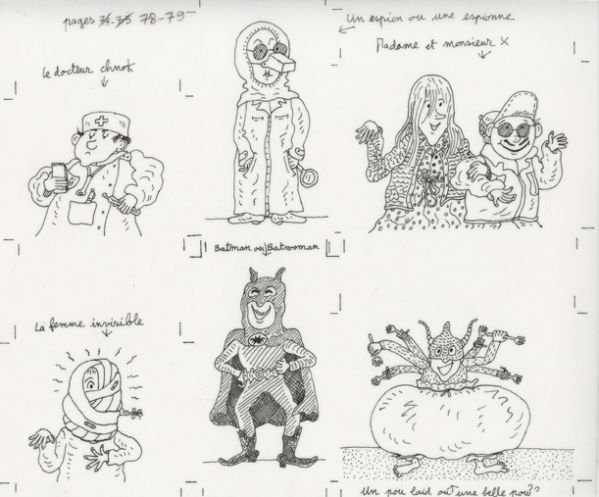 Tom-Tom et Nana, Illustrations Classeur Zinzin page 78-79