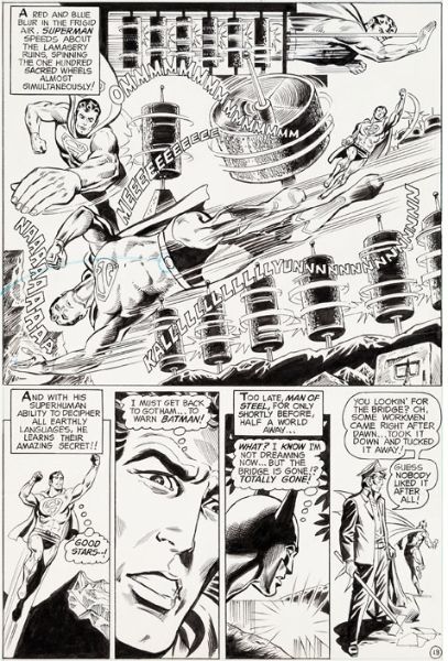 Superman and Batman, World's Finest Issue #232, "The Dream Bomb", page 13, septembre 1975