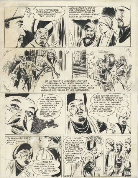 Planche de Nasdine Hodja