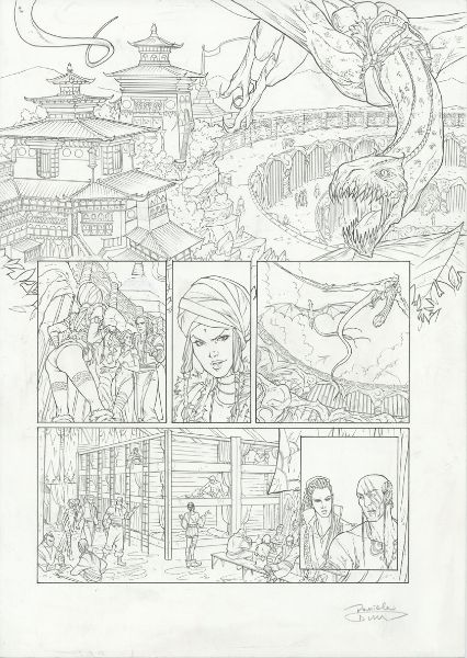 Elfes, Tome 20, Noirs d'Ecailles, page 14