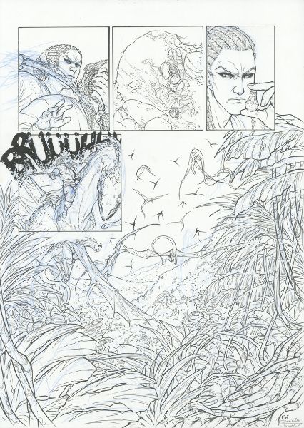 Elfes, Tome 20, Noirs d'Ecailles, page 46