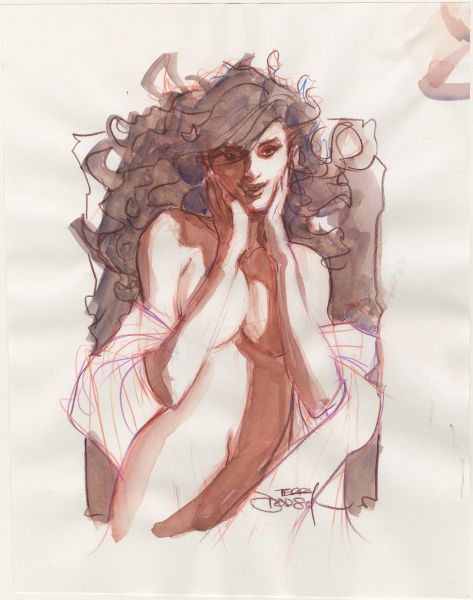 Illustration &eacute;tude de nu