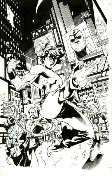 Master of kung fu, couverture de l'omnibus volume 1