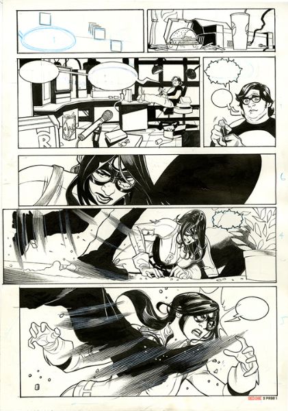 Red Skin, tome 2, planche 1