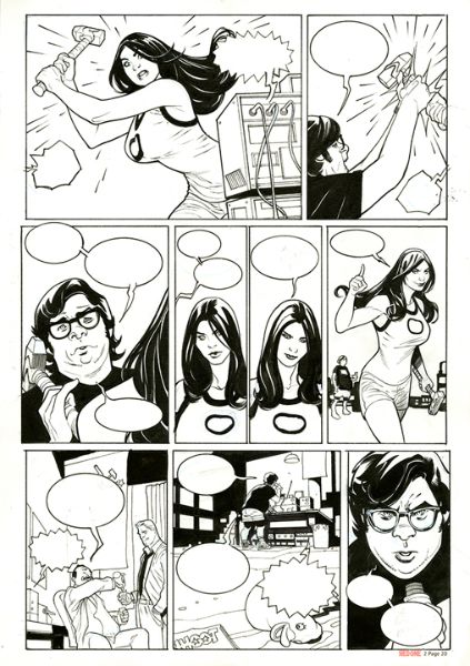 Red Skin, tome 2, planche 20