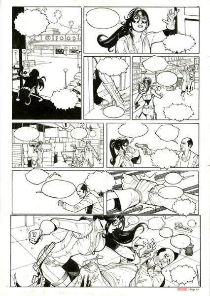 Red Skin, tome 2, planche 34