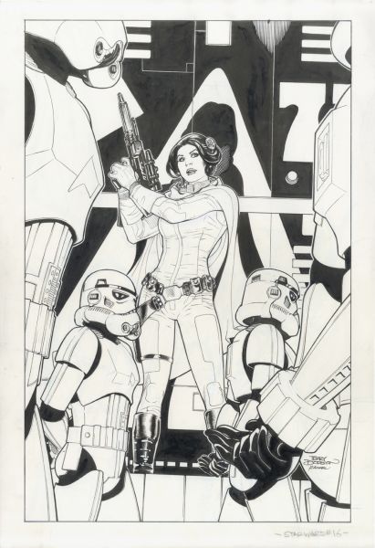 Star Wars, issue 16, couverture