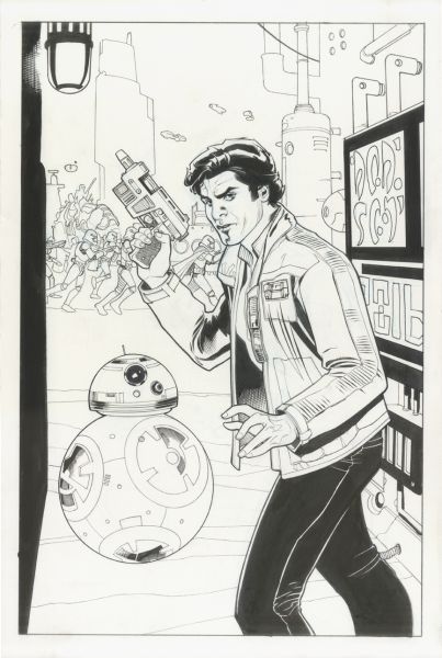 Star Wars: Poe Dameron, issue 7, couverture