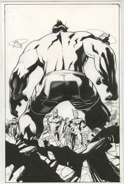 Totally Awesome Hulk, issue 9, couverture
