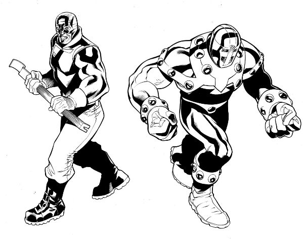 Wrecker Bulldozer, Mod&egrave;le pour figurine (Mattel)