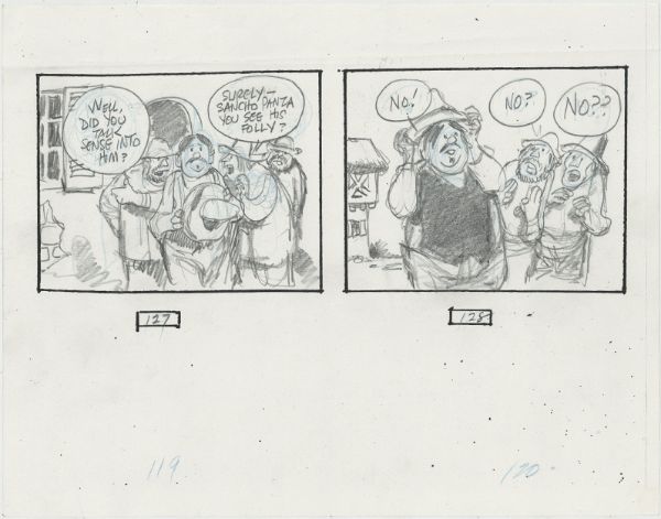 Don Quichotte, case 127-128