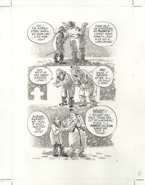 Minor Miracles, The Miracle of Dignity, page 6