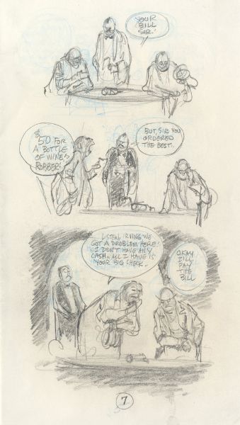 Minor Miracles, The Miracle of Dignity, page 9, crayonn&eacute;