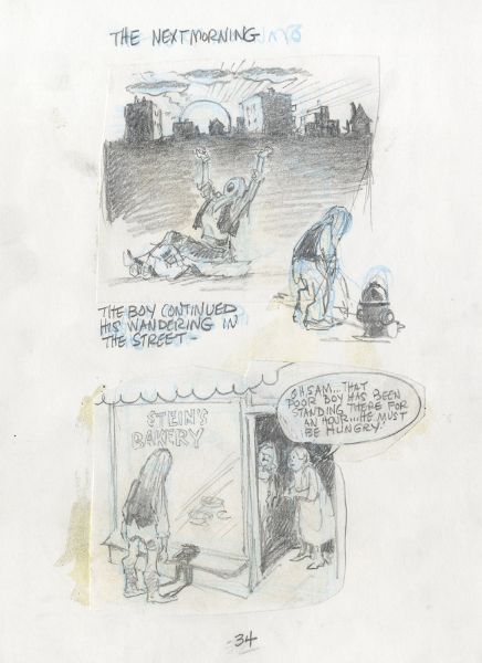 Minor Miracles, A new kid on the block, page 32, crayonn&eacute;