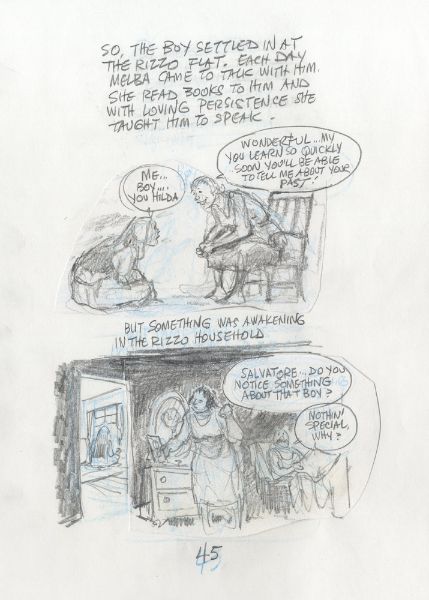 Minor Miracles, A new kid on the block, page 43, crayonn&eacute;