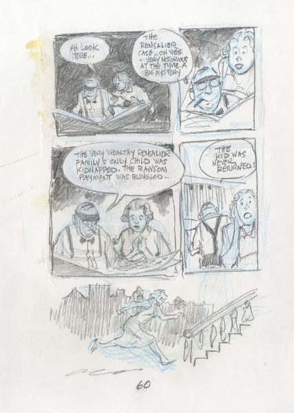 Minor Miracles, A new kid on the block, page 58, crayonné