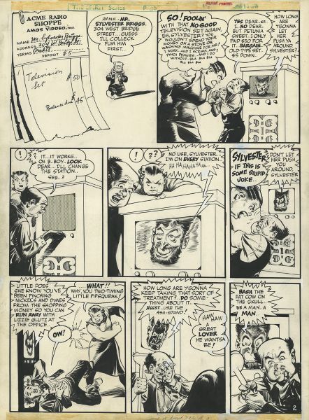 The Spirit, Planche N&deg;2, 13 Juin 1948