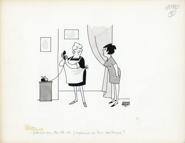 Illustration N°38, L'excuse, Jours de France N°1140, 18 octobre 1976