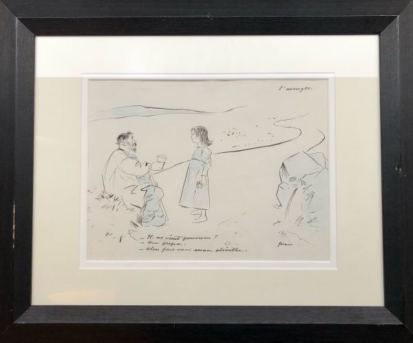 L'aveugle, Paru dans Le Journal amusant le 10 juillet 1896, repris dans La com&eacute;die parisienne 2e s&eacute;rie PLON 1904