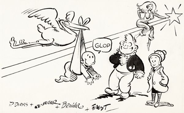 Illustration pour un poster de publicit&eacute;, 1983