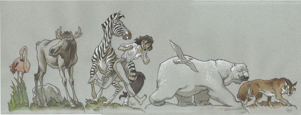 Frise animaux, Andenne n&deg;1