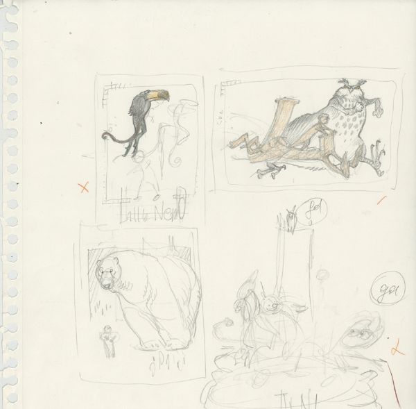 Little Nemo, Etude de couverture