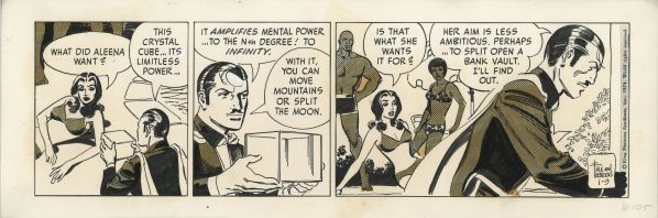 Mandrake The Magician Strip du 9 JAN 1974