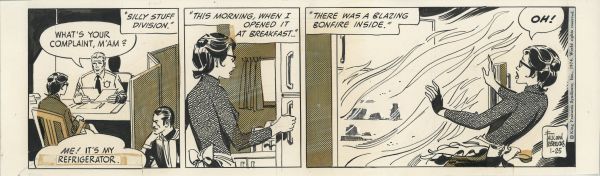 Mandrake The Magician Strip du 25 JAN 1974