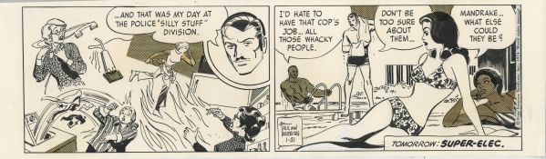 Mandrake The Magician Strip du 31 JAN 1974